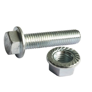 Metric steel Hex flange bolts