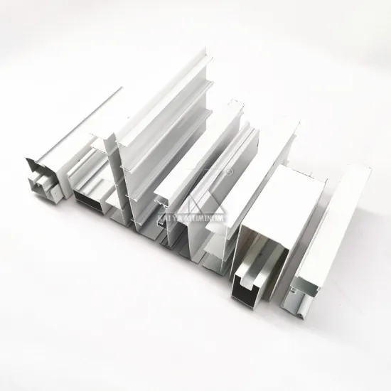 Customized 6000 Series Aluminum Extruded Profiles for Sliding Doors and Windows in Dominica