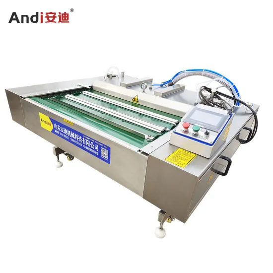 Automatic Continuous Vacuum Pack Machine for Cheese and Seafood