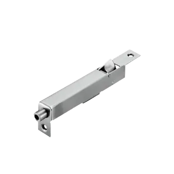 Self-closing concealed latch compact cabinet door latch