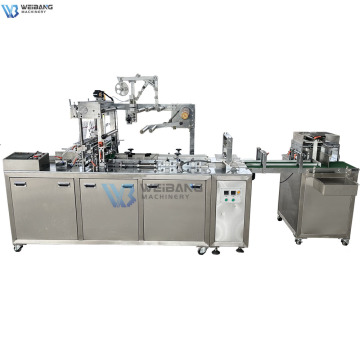 Automatic Cellophane Wrapping Machine for Cosmetic Boxes
