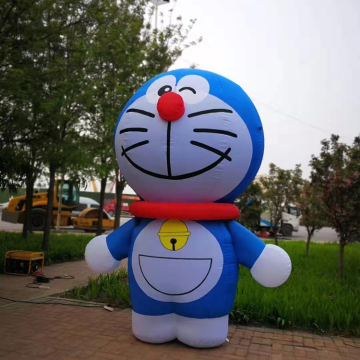 Customized Inflatable Cartoon Doraemon Model for Advertising
