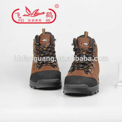 2016 china famous brand safety shoes/mining shoes brands