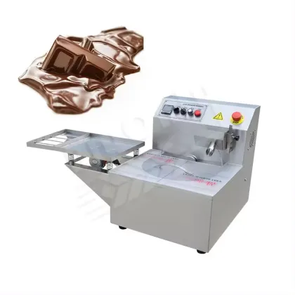 Mini Automatic Dark Chocolate Melting and Moulding Machine