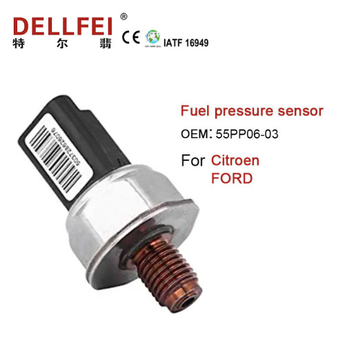 55pp06-03 Cảm biến áp suất đường sắt nhiên liệu mới cho Citroen