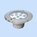 IP68 304SS 9watt 168*135 mm unter Wasser begrabenes Licht