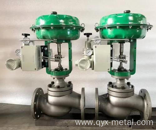 Titanium Pneumatic Single-seat Control Valve
