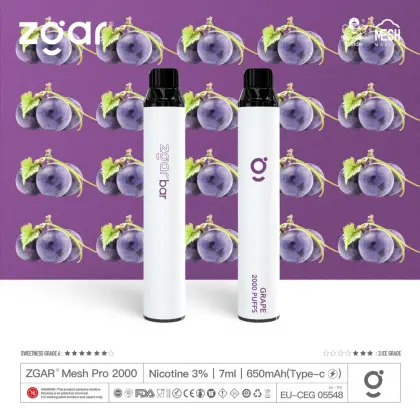 Zgar Bar Disposable Vape Stig Premium Zgar Plus