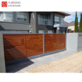 Customized Driveway Sliding Gate: Easy Installation and Maintenance - Black Color