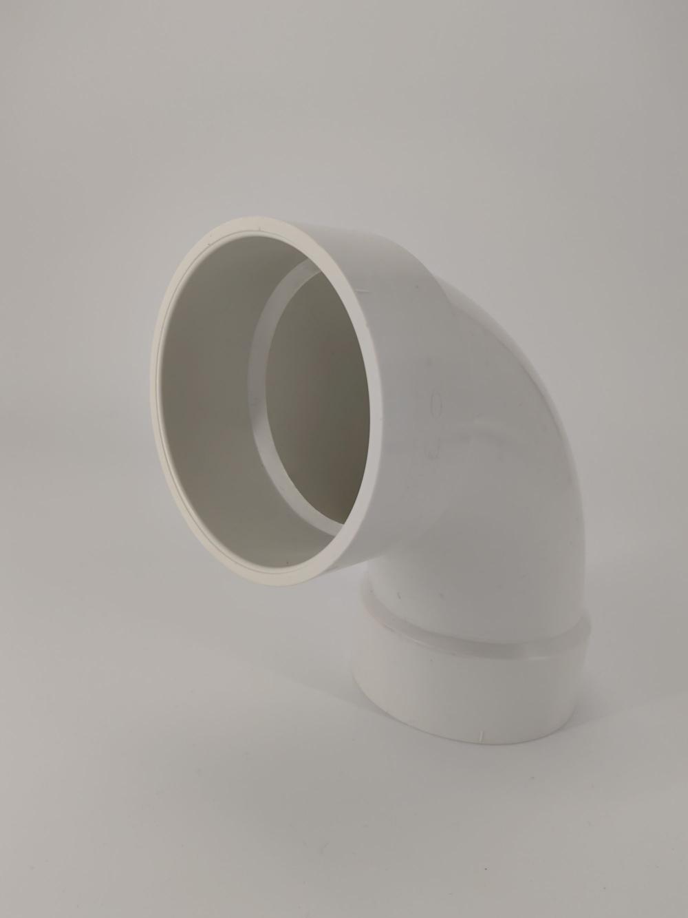 PVC pipe fittings 4 inch 90°LONG TURN ELBOW