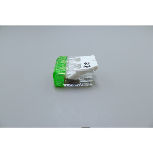 2 broches Conducteur de fil compact Connecteur rapide