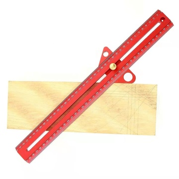 T-Type Aluminum Alloy Measuring Tools - 300/400/500/600mm Marking Tools for Carpenters