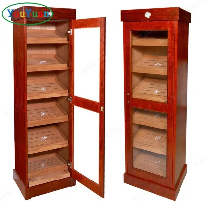 Spanish Cedar Wood Electric Cigar Humidors Cabinet for 4000 Cigars