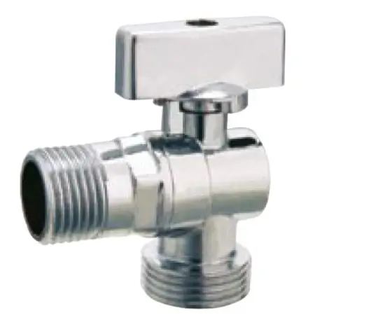 Bathroom Accessories Chrome Plated Brass Angle Valve