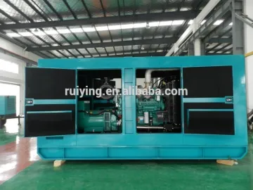 Weatherproof Generator Set with container type Canopy Low Noise canopy