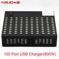 100 Port USB Ladestation Dock 800W