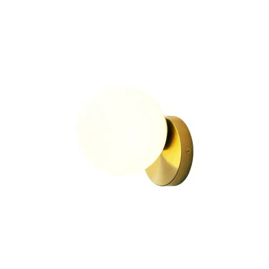 INSHINE White Bulb Shape Wall Lamp