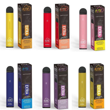 Fumée supplémentaire Vape 1500 Puffs Disposable Pod