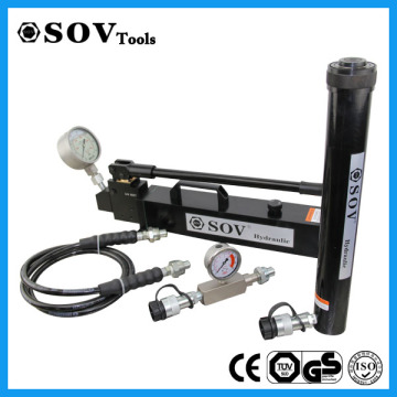 Double acting hydraulic hydraulic