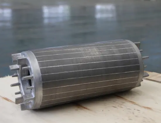 Aluminum rotor die casting for electric motors