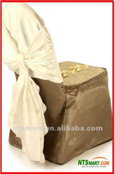 banquet chair cover with sash