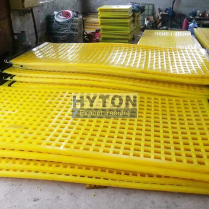 Polyester Rubber Polyurethane Vibrating Screen Mesh for Heavy Industries