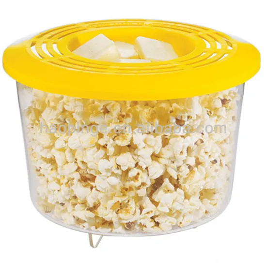 Plastic popcorn bucket microwave popcorn bucket popcorn bucket with lid