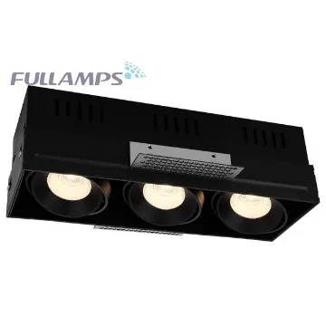 Fullamps led rectangular down light 30w indoor led grille lighting