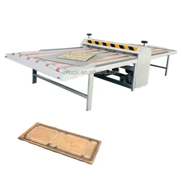 ZHENHUA MQJ Semi-Automatic Corrugated Cardboard Die Cut and Crease Machine