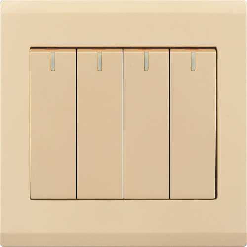 Soquete de interruptor de parede elétrica do Reino Unido 5pin