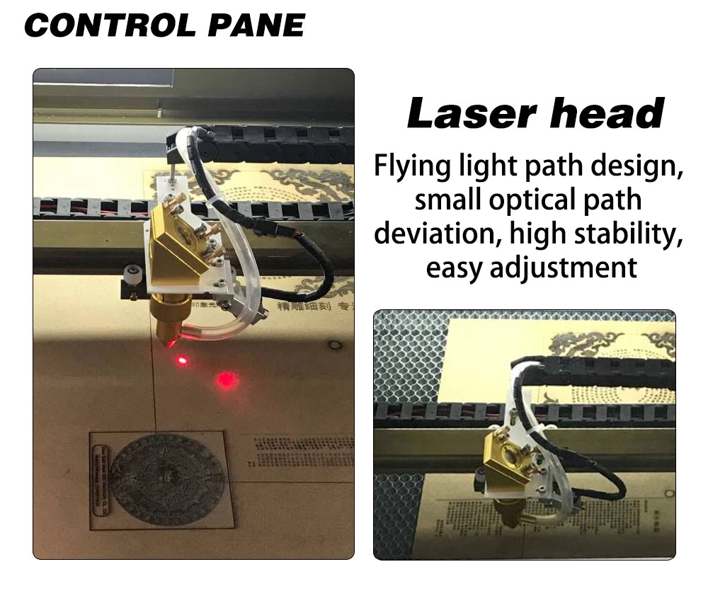 CO2 laser engraving and cutting machine 4040-3