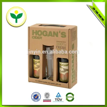 paper gift box for wine packaging