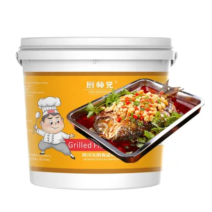 Tianchu Garlic Flavor Spicy Fish Seasoning Condiment Sauce