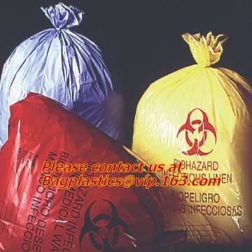 Clinical waste bags, Specimen bags, autoclavable bags, sacks, Cytotoxic Waste Bags, biobag