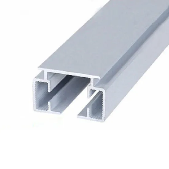 aluminium frame section for glass railing/window/door