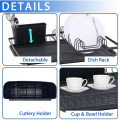 Multifunctional Durable Dish Drying Rack With Drainboard