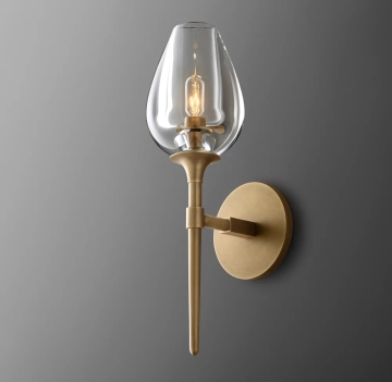 Luxury Living Room Chandeliers and Wall Lamps: Glass Designs for Interior Home Decor