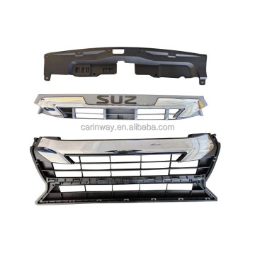 New Arrival Dmax Car Accessories Front Black Bumper Grille Auto Spare Parts Radiator Grille Mesh Grills For Isuzu D-max 2020