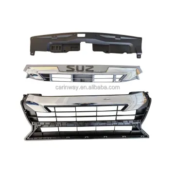 New Arrival Dmax Car Accessories Front Black Bumper Grille Auto Spare Parts Radiator Grille Mesh Grills For Isuzu D-max 2020
