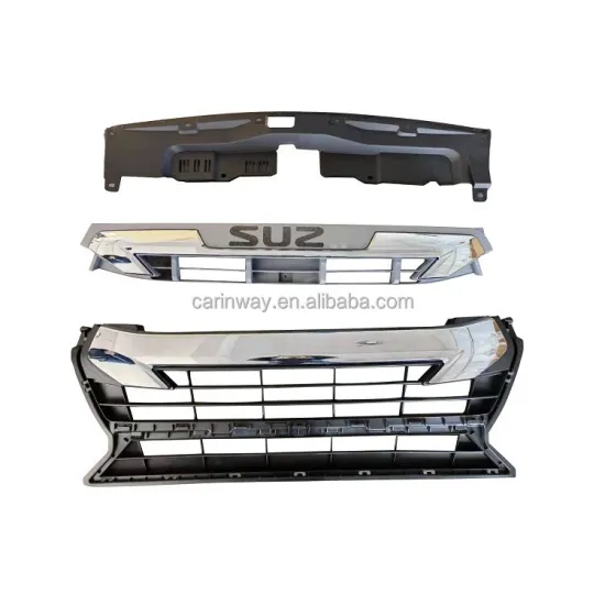 New Arrival Dmax Car Accessories Front Black Bumper Grille Auto Spare Parts Radiator Grille Mesh Grills For Isuzu D-max 2020