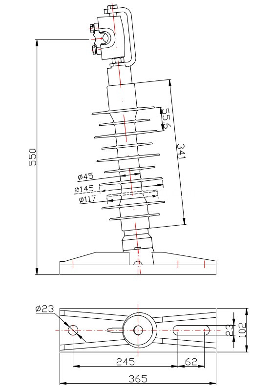 horizontal 33kv 10kn