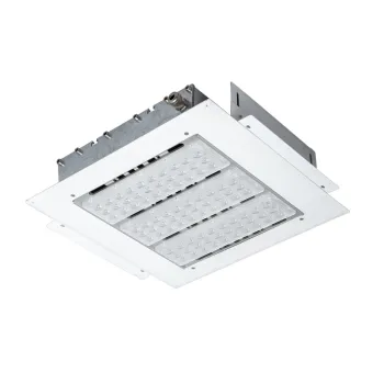 High Lumens IP65 Mean Well Driver 100W LED Gas Station Canopy Lights