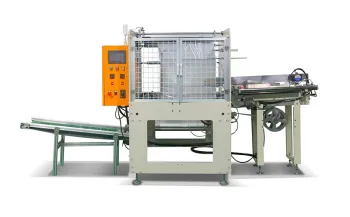 Paper cup and paper bowl drop-and-packaging machine