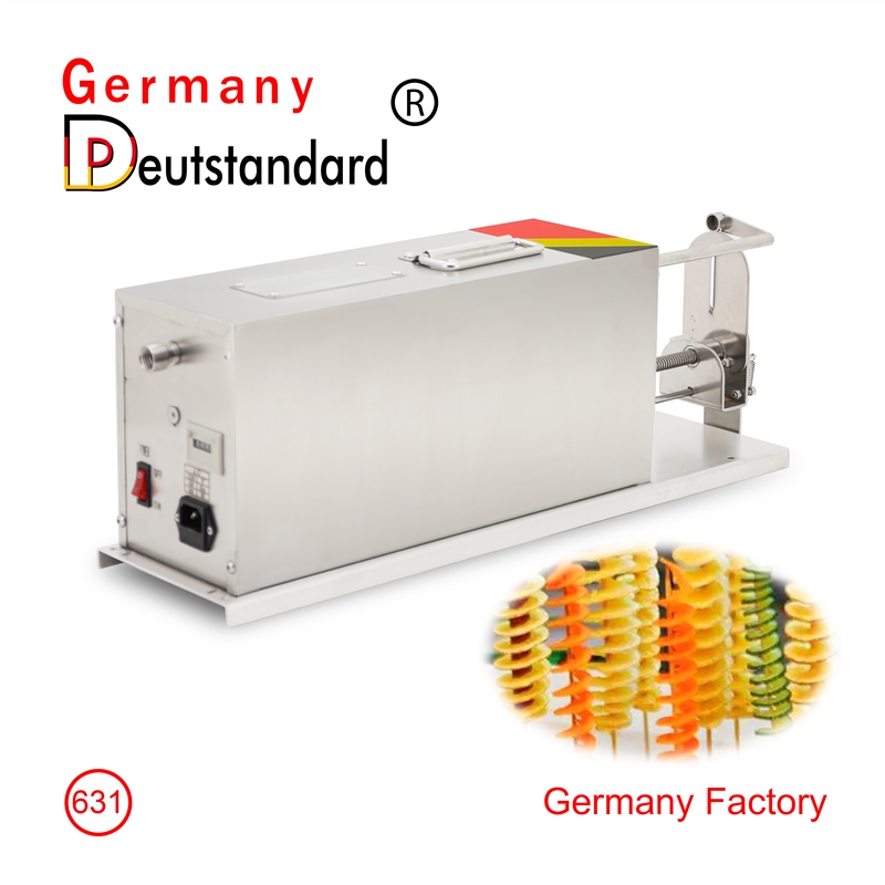 Electric Fully Automatic stretch Tornado potato cutter