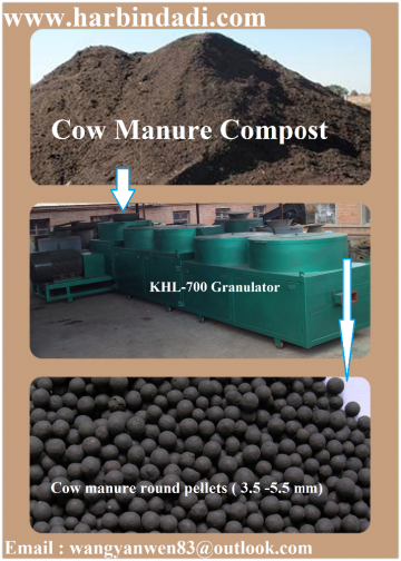 manure compost ball pellets making machine