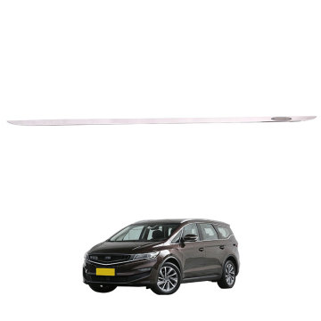OEM Automotive Stainless Steel Chrome Exterior Accessories for 2019 Geely Jiaji Tailgate Trim Bright Strips