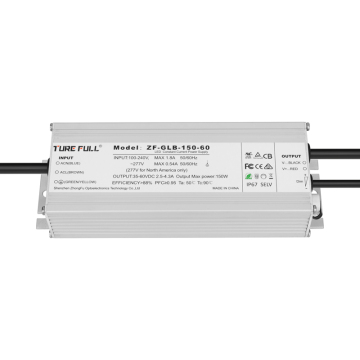 High Efficiency IP67 Waterproof LED Driver for 150W Outdoor LED Lighting (36V Constant Current)