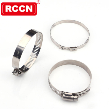 RCCN 304 Stainless Steel Hose Clamps for Protection