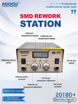 KOOCU 2018D+ SMD Rework Station