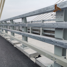 Clôture de pont en acier zingué durable